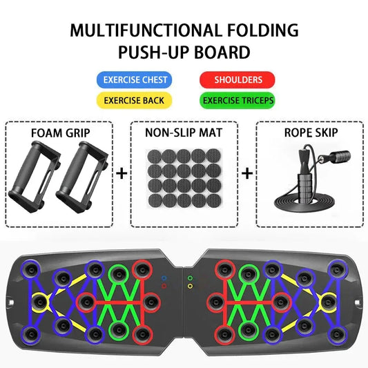 Folding Push-Up Board Chest Expansion 